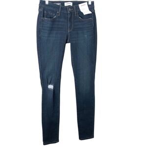 Sonoma NWT Women's Skinny Mid-Rise Distressed The Everyday Jeans Size 2 Long
